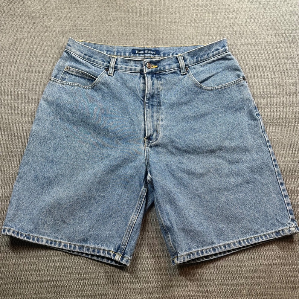 High Sierra Denim Shorts Mens 34 Blue Medium Wash Cotton Gorpcore